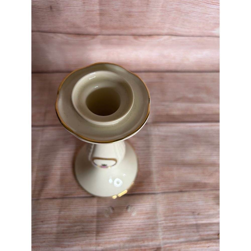 Donegal Parian China Irish Claddagh Candlestick Holder
